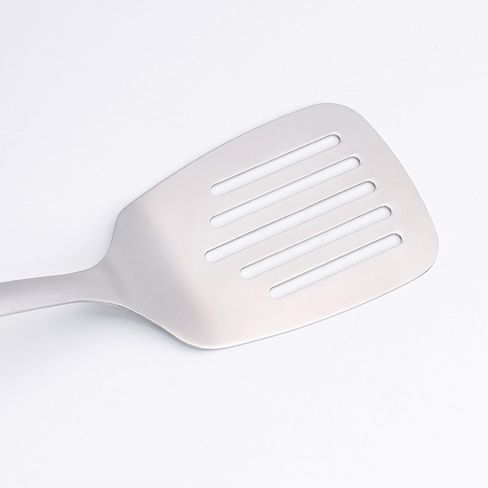 Kitchen Spatula Slotted Turner Kitchen Leaky Shovel Long Handle Kitchen Stuff Multi-purpose Stainless Steel Cooking BBQ Tools