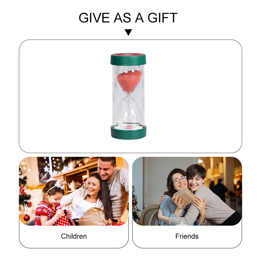 Fruit Zandloper Zand Glas Timer Ornament Decoratieve Zandloper Zand Klok Decor