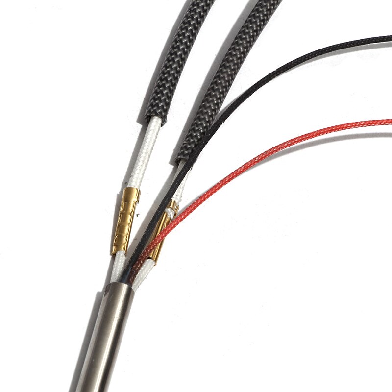 Cartouche chauffante à tête unique en acier inoxydable 304, avec Thermocouple de Type K, 6mm x 3 8/40/42/45/48mm