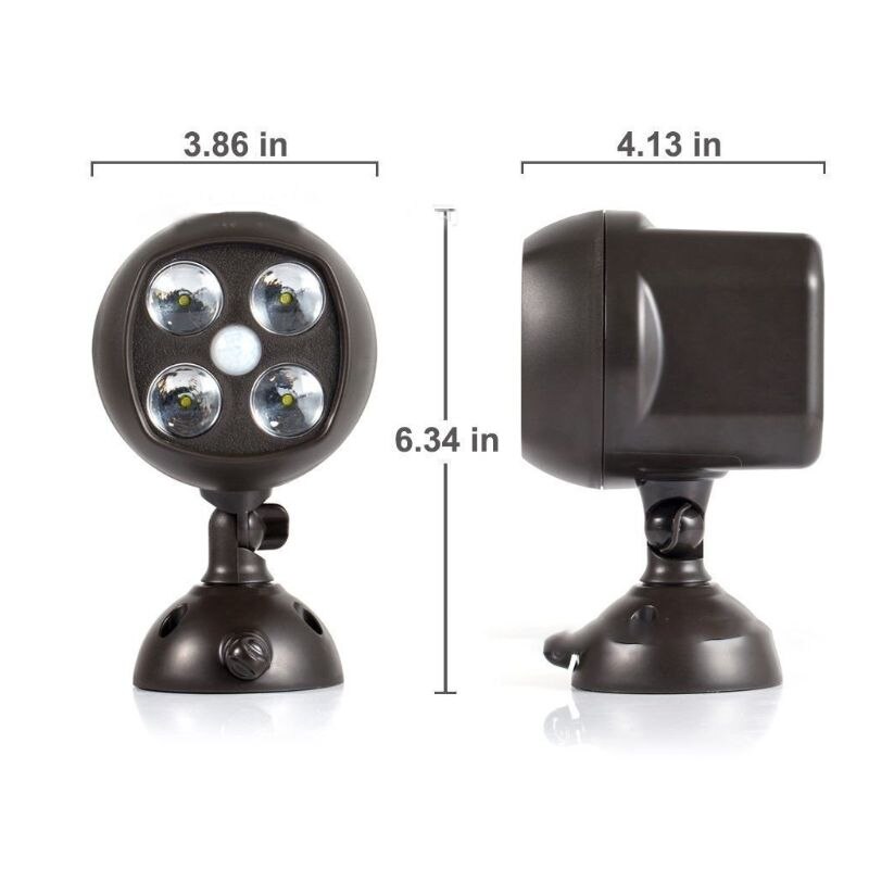 Waterproof Lights IP65 Outdoor with Sensor Battery Operated Security Lights