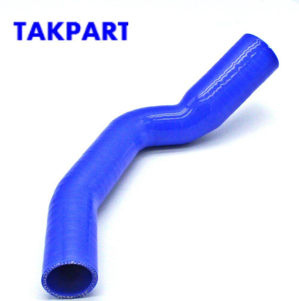 TAKPART Intercooler EGR Slang TDCi Turbo Boost Pijp voor Ford Mondeo MK3 1222831 siliconen rubber Intercooler Slang blauw zwarte kleur