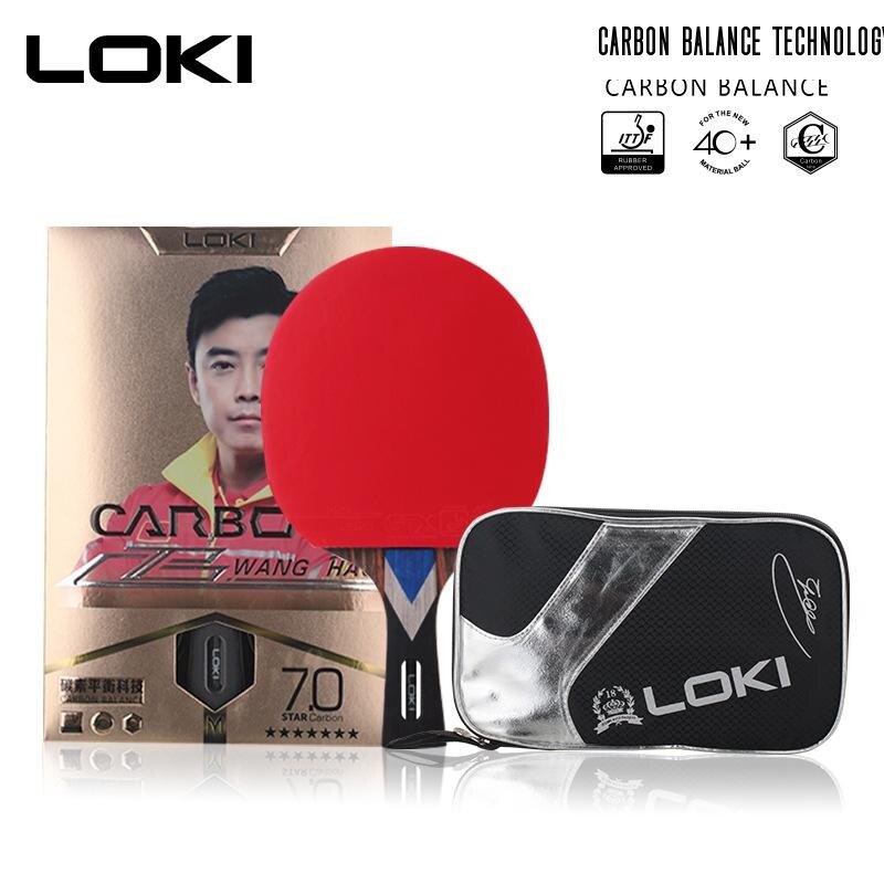 7 Star Table Tennis Racket Offensive Ping Pong Racket Paddle With ITTF Certification GTX Rubber -40