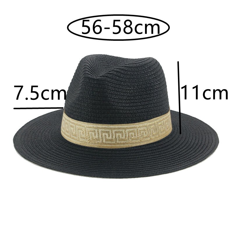 Cappelli per donna cappello a secchiello cappello estivo da donna cappello da sole solido cappelli di paglia fascia cappelli da spiaggia Casual per uomo cappello estivo Sombreros De Mujer
