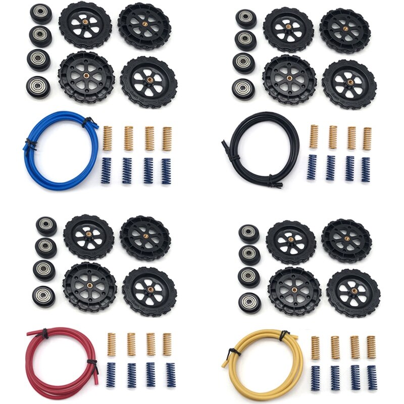 Kit d'imprimante 3D CR-10S écrou torsadé à la main ressort fort avec Tube en PTFE