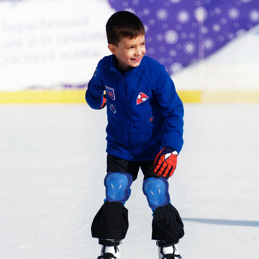 6pcs in 1 Set Adults Roller-skate Protection Gear Skiing Roller Protector Sports Protectors Kit Skateboard Bike Riding Knee Pad