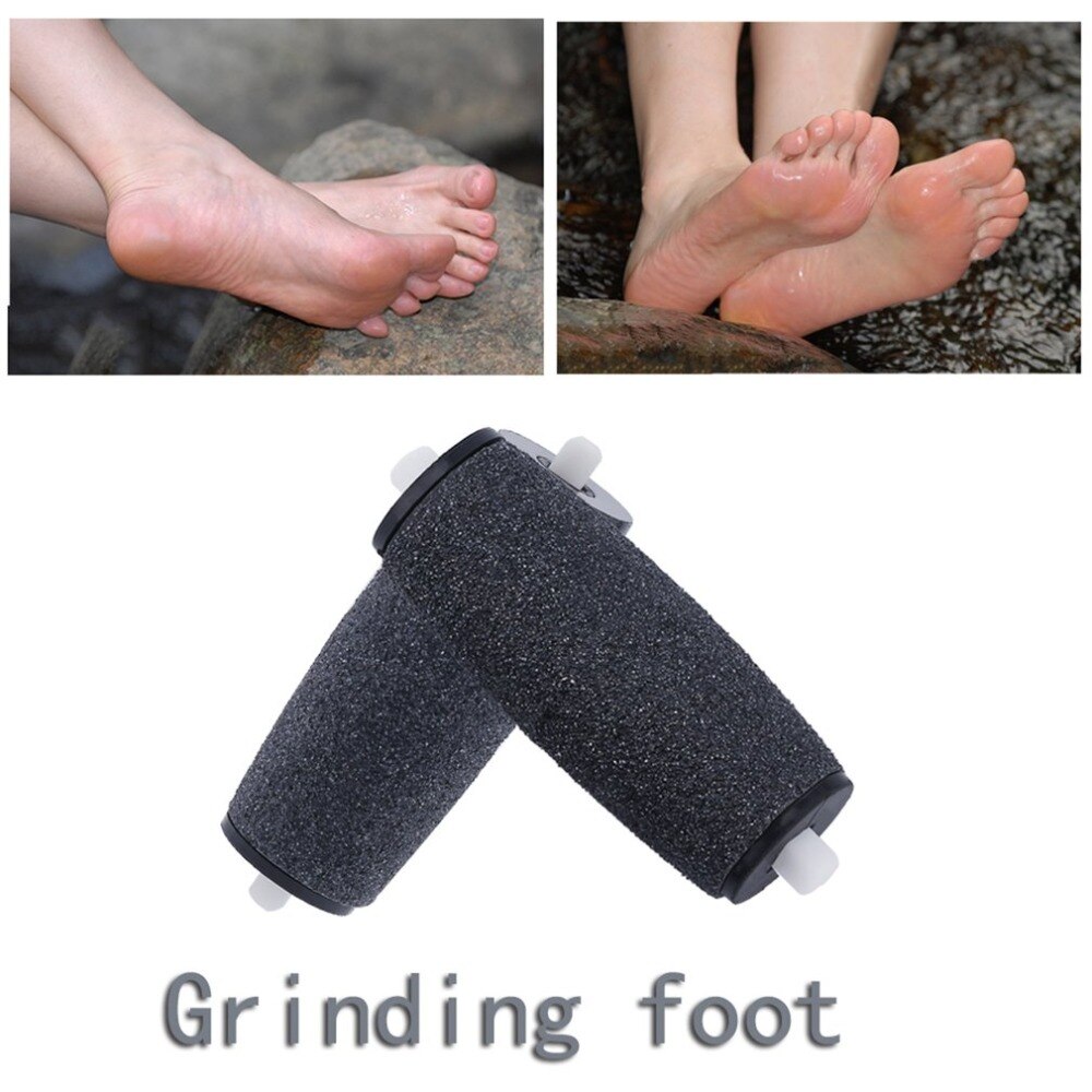 Cabezales de repuesto para pedicura para el cuidado de los pies, rodillos electrónicos para pies, accesorios para quitar la piel, 2 uds.