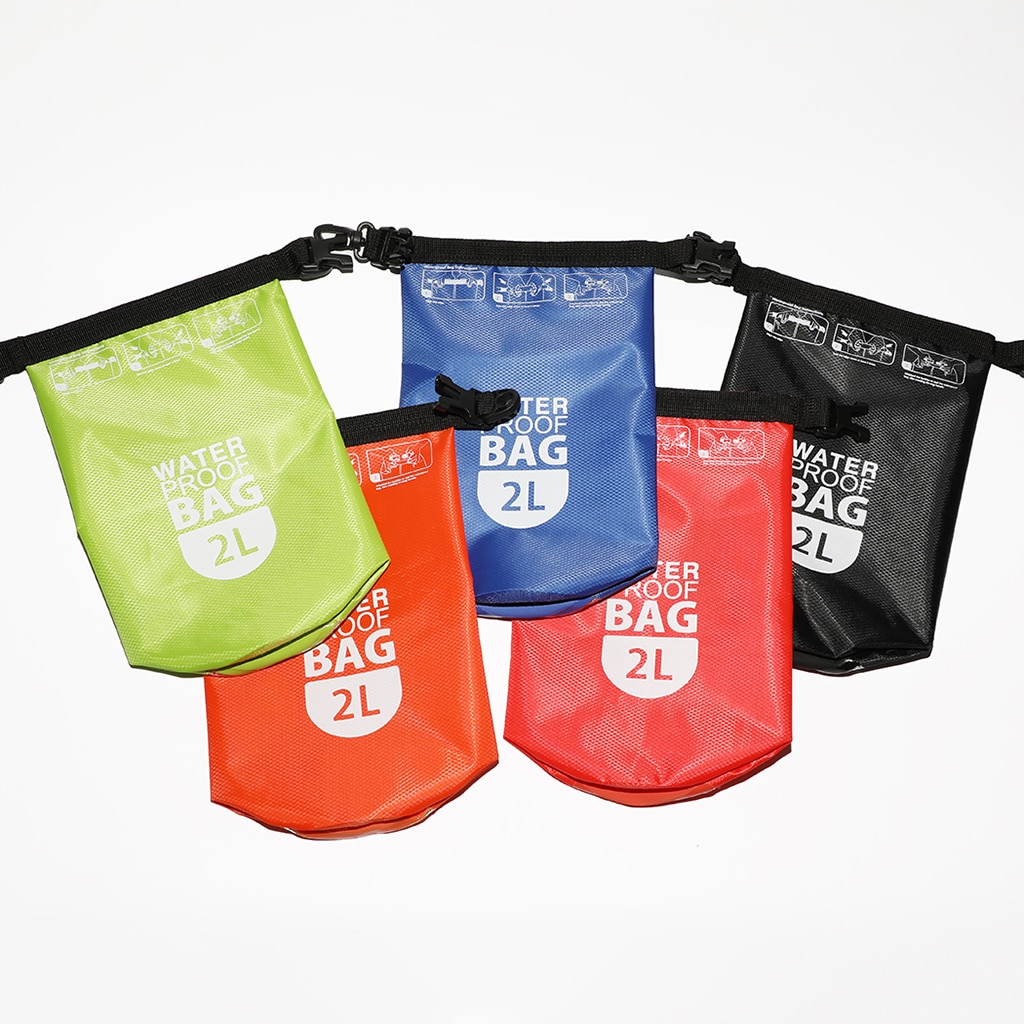 2L Waterdichte Dry Bag Sack Voor Zwemmen Kajakken Fietsen Fietsen Camping Wandelen-Diverse Kleuren