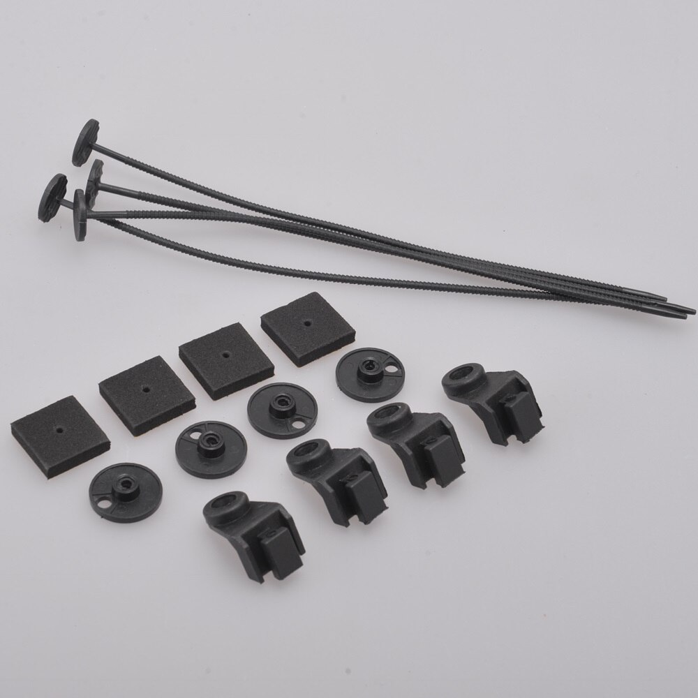 Electric Radiator Fan Strap Mounting Kit 1 Pack Zip Ties Stras Tabs TK-FSP011