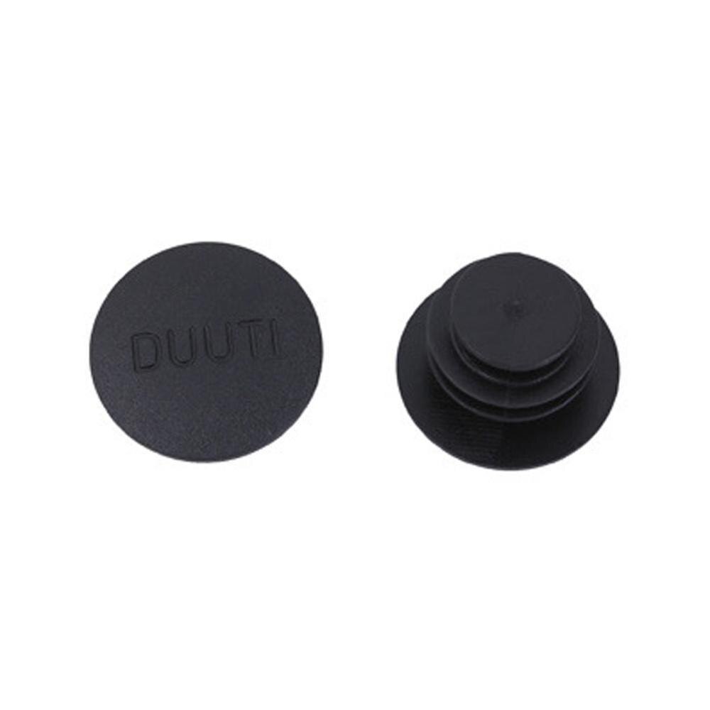 2 stuks duurzame fietsstuurdoppen, stevige fietsstuurdoppen, plastic mountainbike handvatten, hoezen voor fietsaccessoires: Zwart