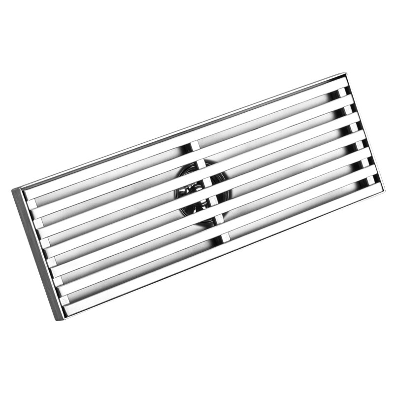 304 Stainless steel rectangular floor drain grate shower grill drain floor waste grate