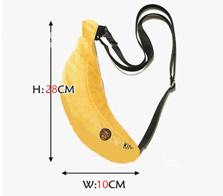 Sac à bandoulière jaune banane pour enfant, petit singe, sacoche de voyage pour garçon et fille, ,