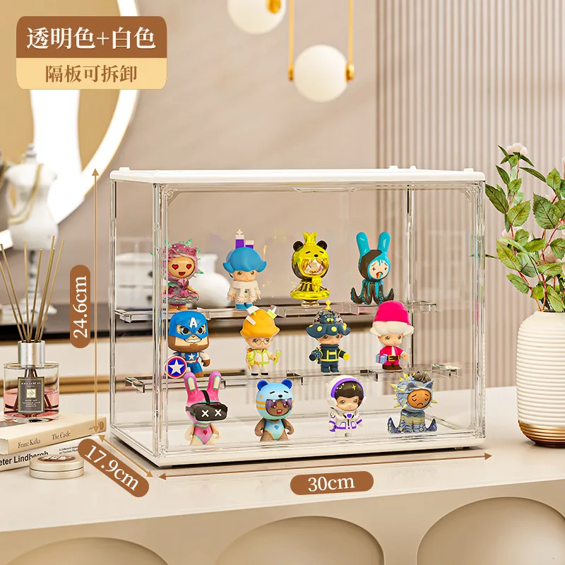 Isolation Blinds Storage Rack Blind Box Storage Display Rack Transparent Acrylic... – Grandado
