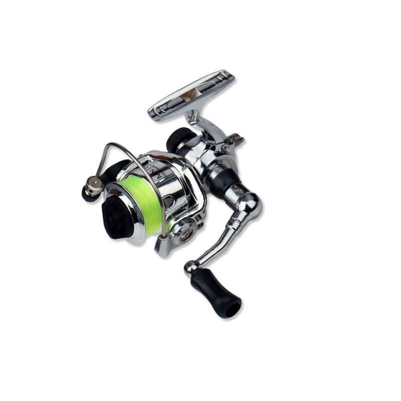 Portable Pocket Mini Fishing Combo Metal Rod +Spinning Reel Wheel Telescopic Fishing Pole Pen Shape Foldable With Box