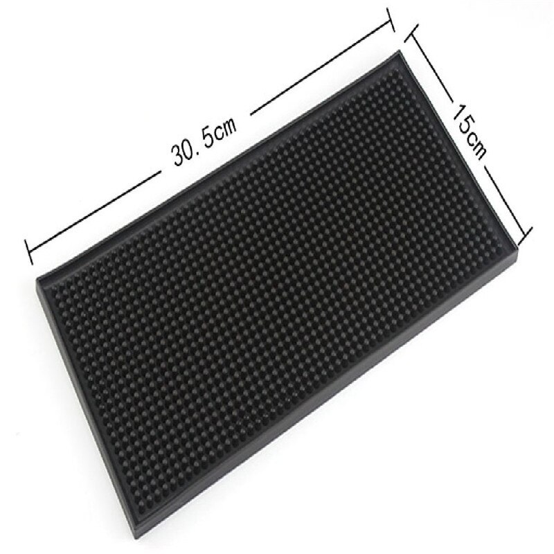 Tapis de Bar en caoutchouc antidérapant, dessous de verre en PVC, napperon de cuisine, tapis rectangulaire, tasse, ensemble de tasses, bière, whisky, accessoires de Bar imperméables