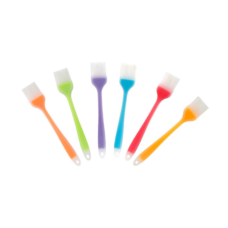 Baking Tools 21cm Translucent Small Silicone BBQ Brush you sao DIY Cake Tools Silicone Brush: Random Color