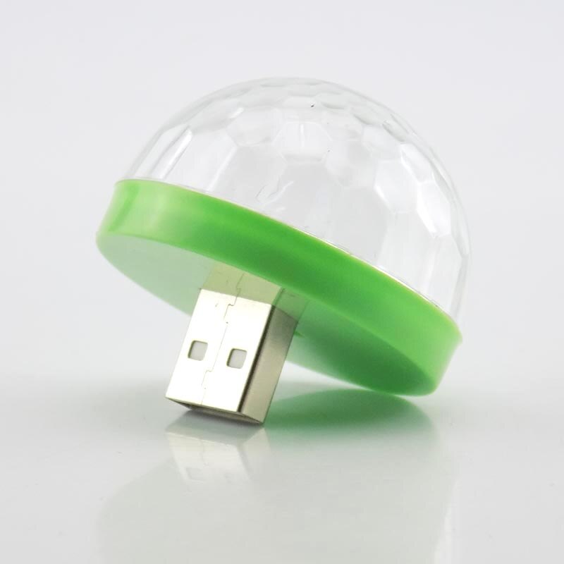 Party light Stage Mini USB DJ Disco Light LED Club Lights Bulb Lamp Magic Ball DC 5V 4W Lighting Christmas year Festival