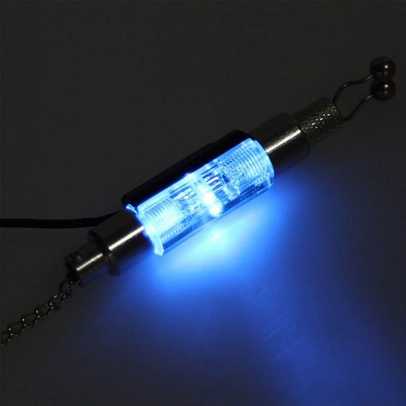 Alarma de mordedura de Pesca LED indicador luminoso para colgar la cadena de la carpa indicador Swinger accesorios para aparejos de pesca
