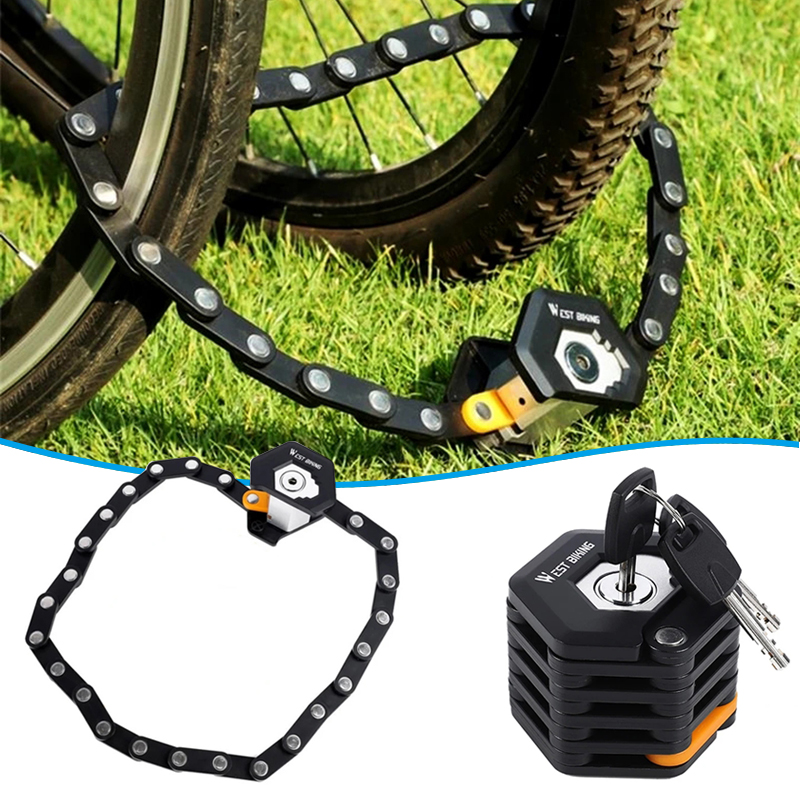 Zware Industriële Bike Lock Anti Diefstal Vouwen Hoge Veiligheid Fiets Lock Voor Outdoor YS-BUY