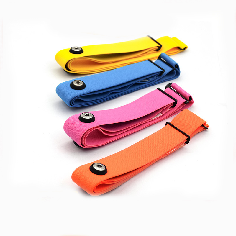 Correa suave de repuesto para Monitor de ritmo cardíaco, banda ajustable Compatible con Wahoo Tickr Polar H7 H9 H10 Garmin Coospo XOSS, 1 ud.
