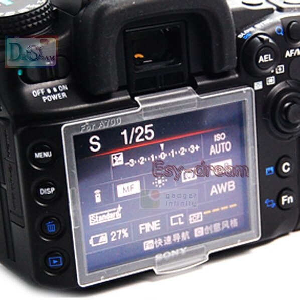 Hard LCD Monitor Cover Screen Protector for Sony A700 as PCK-LH1AM LH1AM PB058