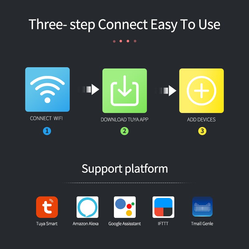 Tuya slimme wifi deursensor deur open / dicht detectoren wifi huisalarm compatibel met alexa google home tuya app ifttt