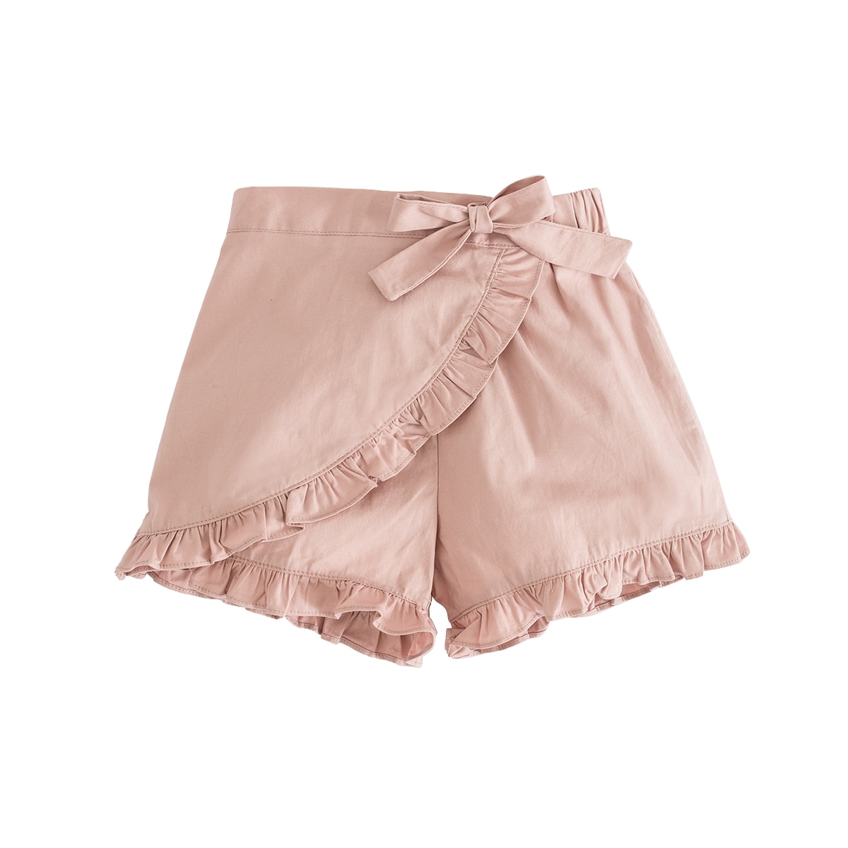 Szorty szyfonowe wzburzyć księżniczka wiek dla 2-8 lat dziewczynek letnie ubrania plażbyć winnym śliczne duża-łuk biały różowy niebieski luźne krótkie spodnie
