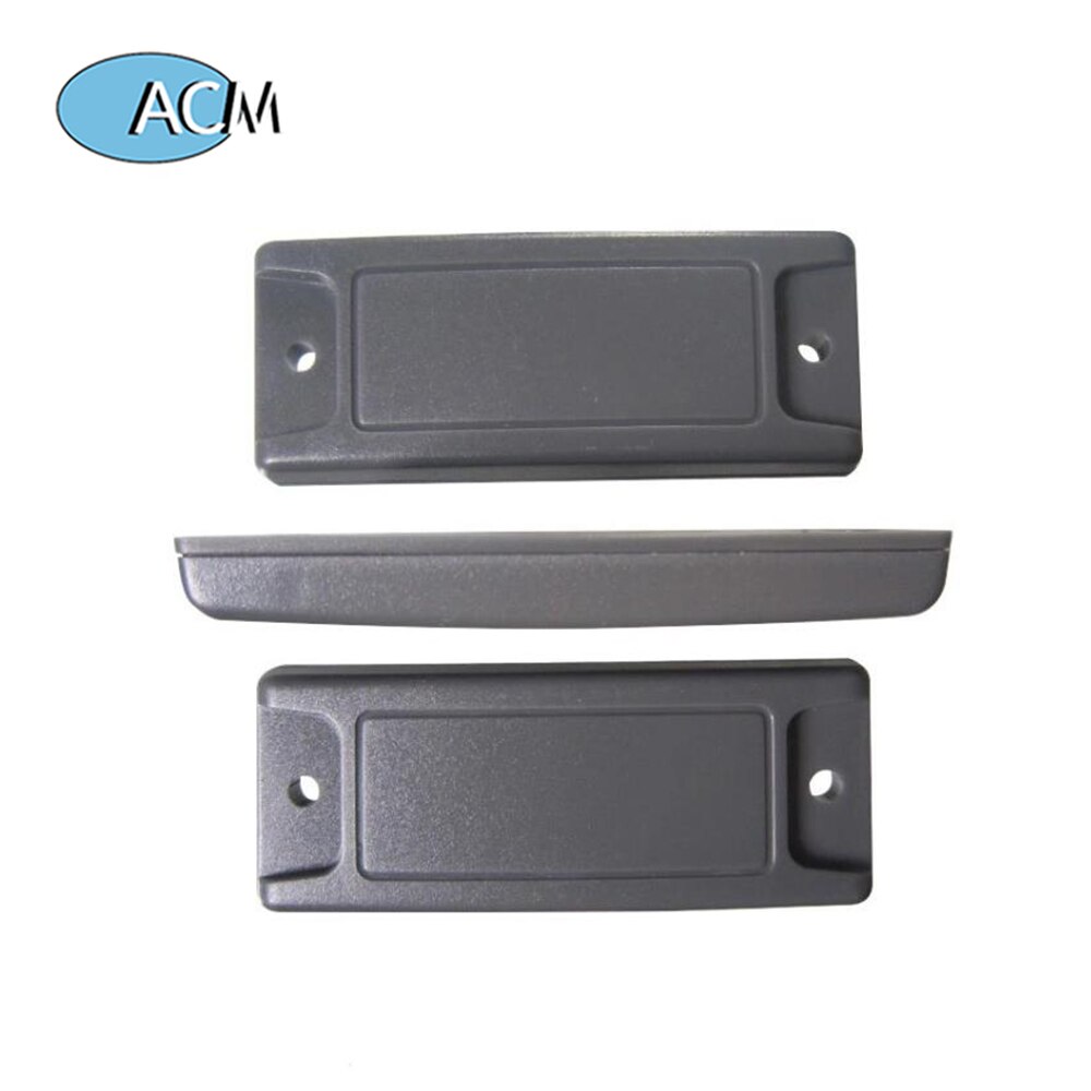 Fixed Assets Management Long Read Range 18000-6C ABS Sticker Label 860-960Mhz Rectangle UHF RFID Anti-Metal Tag