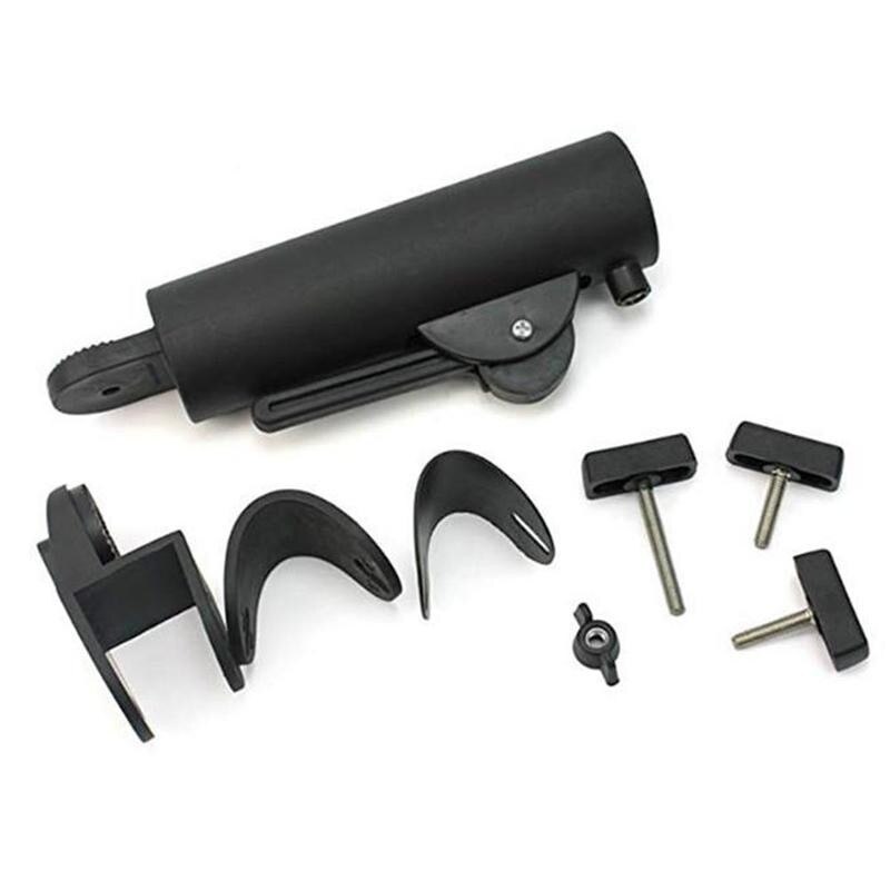 Soporte Universal para sombrilla de carrito de Golf, soporte conector de doble cerradura, accesorio para silla de ruedas para carro exterior, cochecito de bebé, carrito de Golf