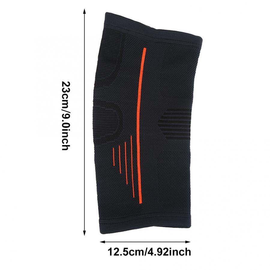 1pc Arm Support Protection Braces Black Unisex Sports Nylon Elbow Support Protector Guard Protective Arm Sleeve Pain Relieve