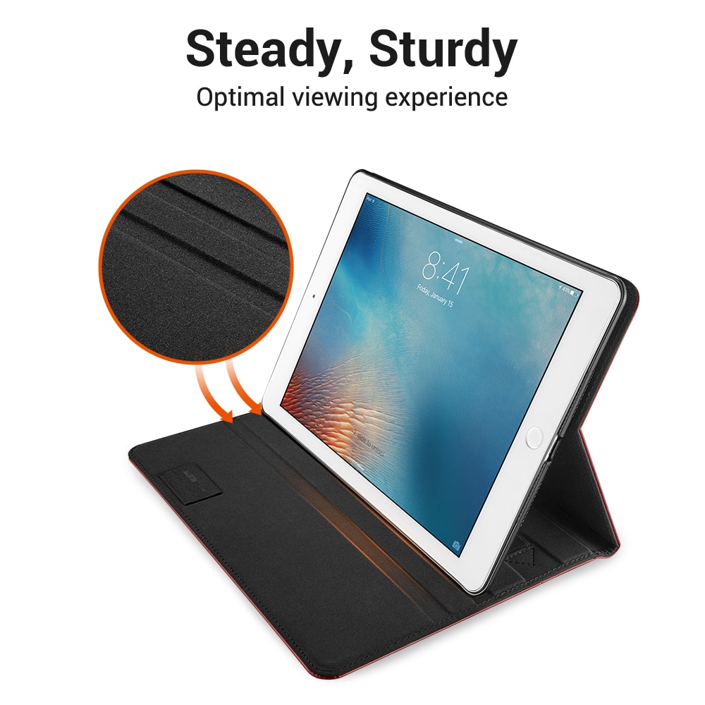 ESR Case for iPad Pro 10.5/11 Cover Premium PU Leather Luxury Business Folio Stand Auto Wake Smart Cover for iPad Pro 11
