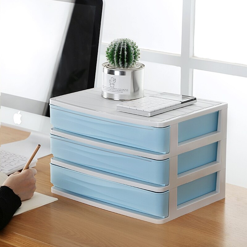 Large Capacity Makeup Organizer Cosmetics Storage Box Four Layer Drawer Jewelry Nail Polish Desktop Sundries Storage Box