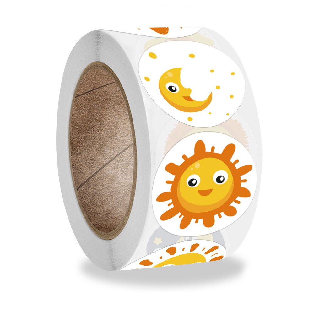 Nowe słodkie zwierzaki koło naklejki dzieci naklejka używana jako nagroda s etykieta uszczelniająca robić pakowania naklejka używana jako nagroda dla dzieci w szkole Diy zabawka