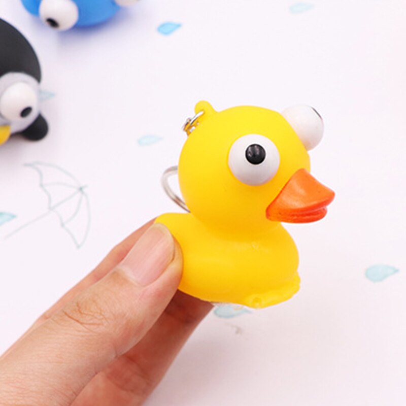 Kreative tasche anhänger gequetscht öse puppe vent squeeze kleine spielzeug lustige dekompression spielzeug keychain