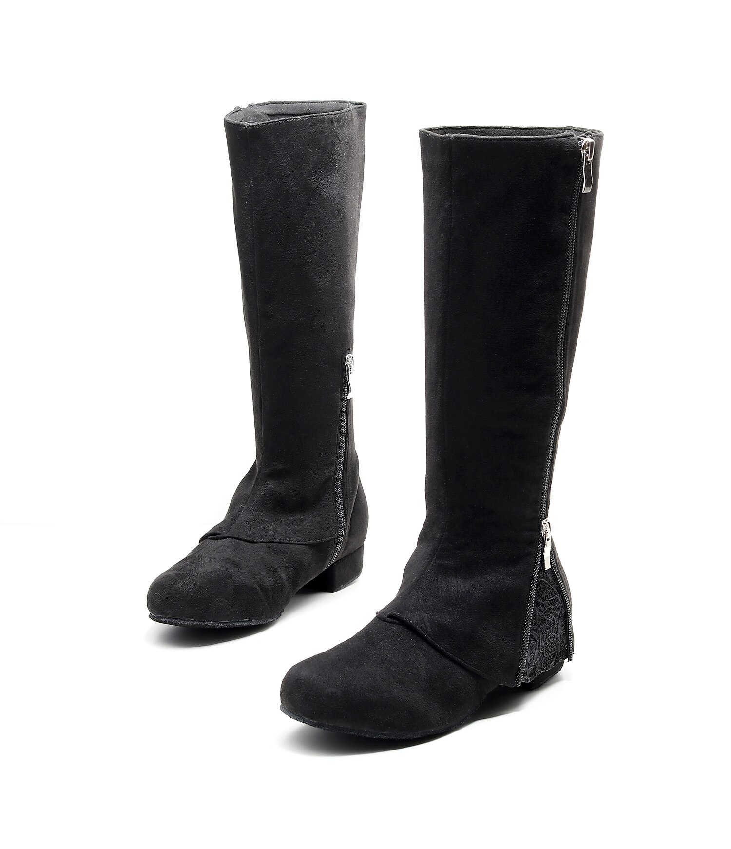 Women Dance Shoes Soft Sole boots Dancing Shoes Ballroom Tango Social Party Dancing Ladies long dance boots