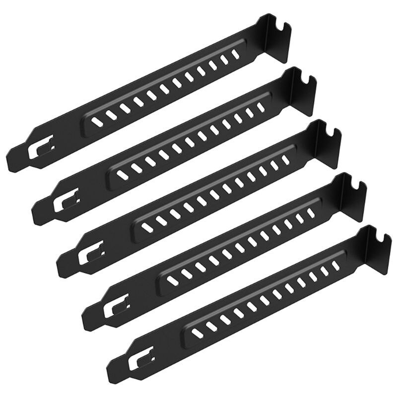 10 Uds PCI tapa de ranura Filtro de polvo junta de sellado ventilador de refrigeración Filtro de polvo ventilación PC caja de ordenador negro