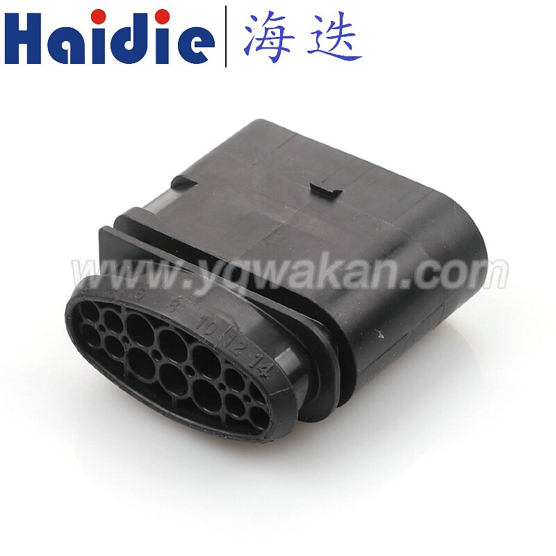 2sets auto 14pin 3C0 973 837 1.5mm 2.8mm VW waterproof wire harness plug cable wiring connector 3C0973837