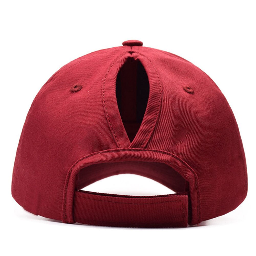 Zomer katoenen paardenstaart baseballpet dames camouflage pet snapback vader hoed knot dame meisjes reishoed klep