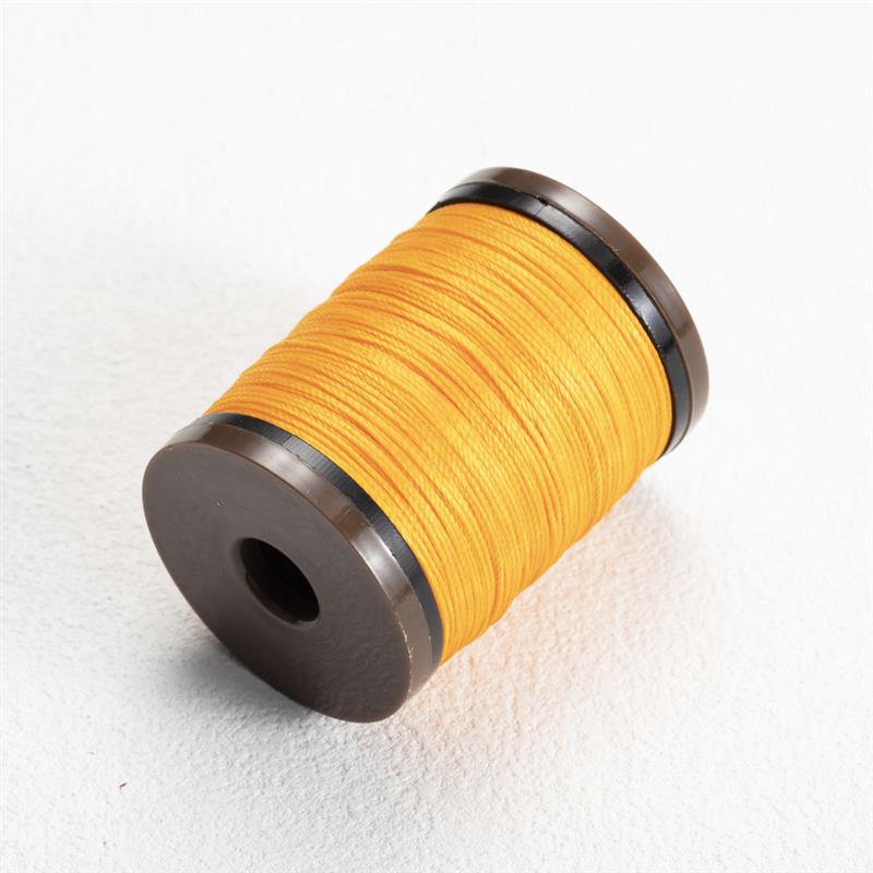 0,6mm runder Wachs faden für Leder handwerk Nähen Polyester gewachste Schnur DIY hand gefertigte geflochtene Strang schnüre Leder nähen: Dark Grau