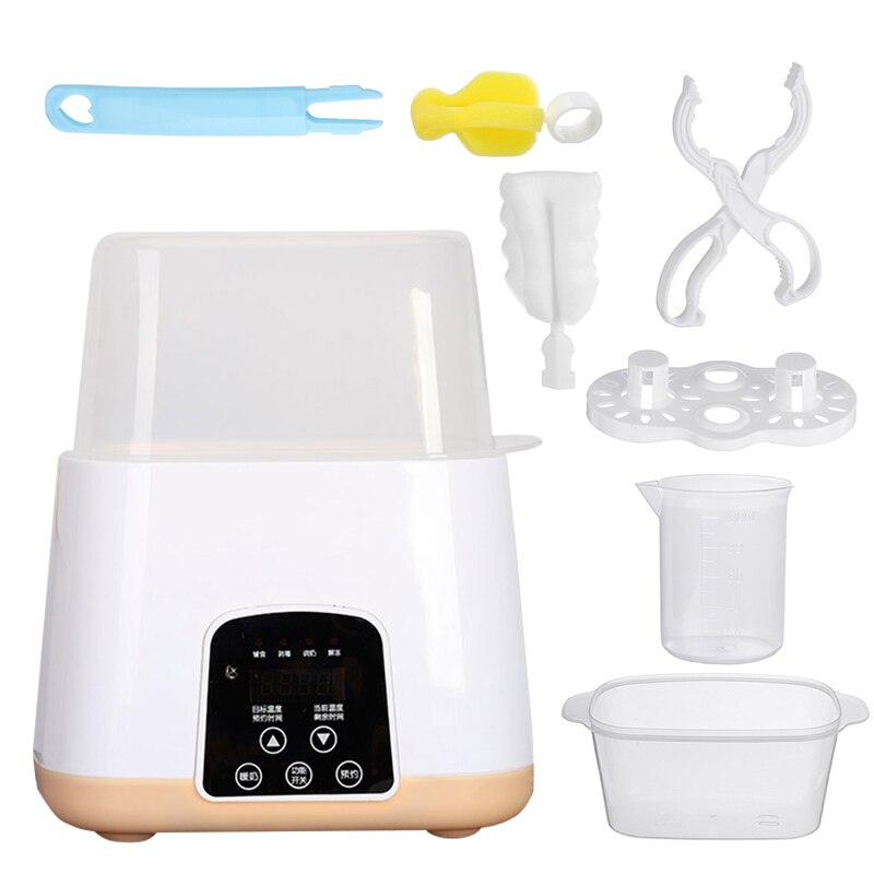6 in 1 Multi-funktion Automatische Intelligente Thermostat Baby Flasche Wärmer Milch Flasche Desinfektion Schnell Warme Milch Sterilisatoren: khaki uns Stecker