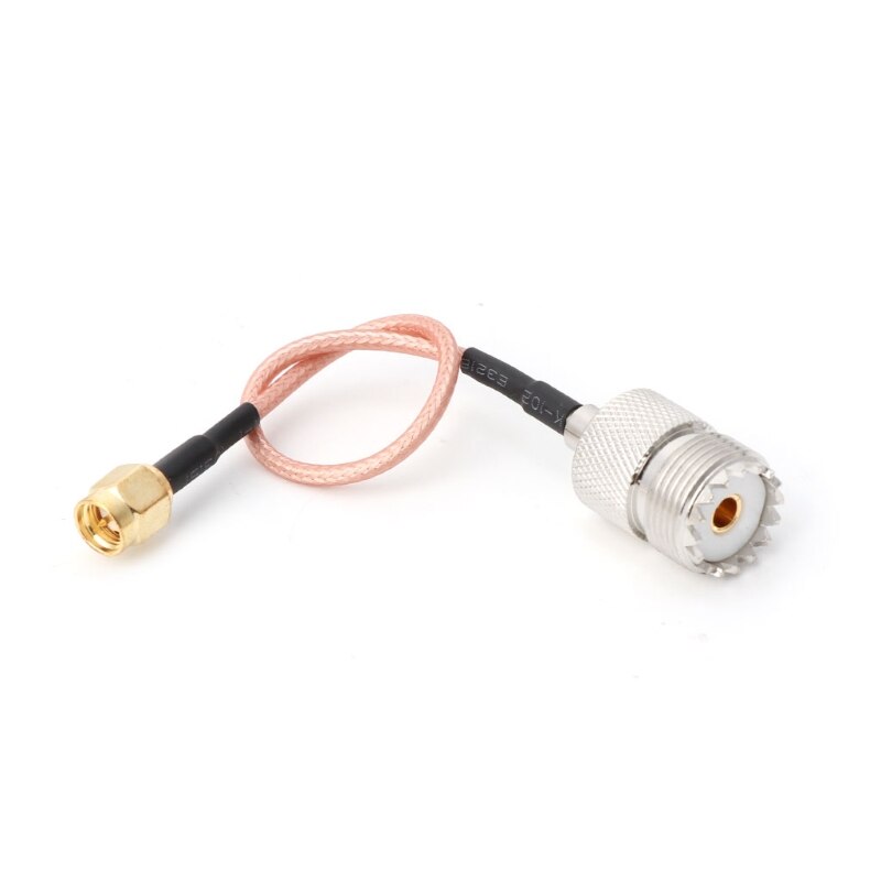 RG316 Kabel Jumper Pigtail Uhf SO239 Vrouwelijke PL259 Naar Sma Stekker Crimp Adapter