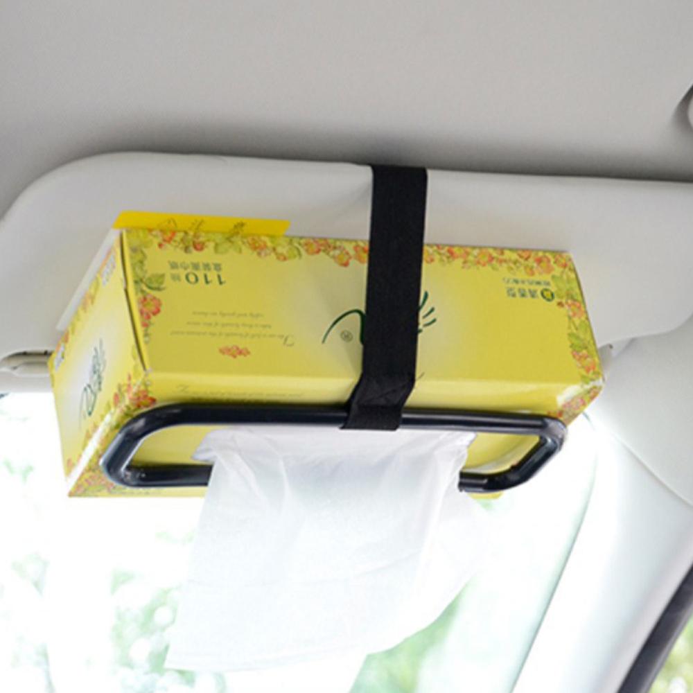 Auto Zonneklep Tissue Doos Houder Zetels Terug Papier Servet Beugel Auto Tissue Houder Auto-interieur Universele Auto Accessoires L1