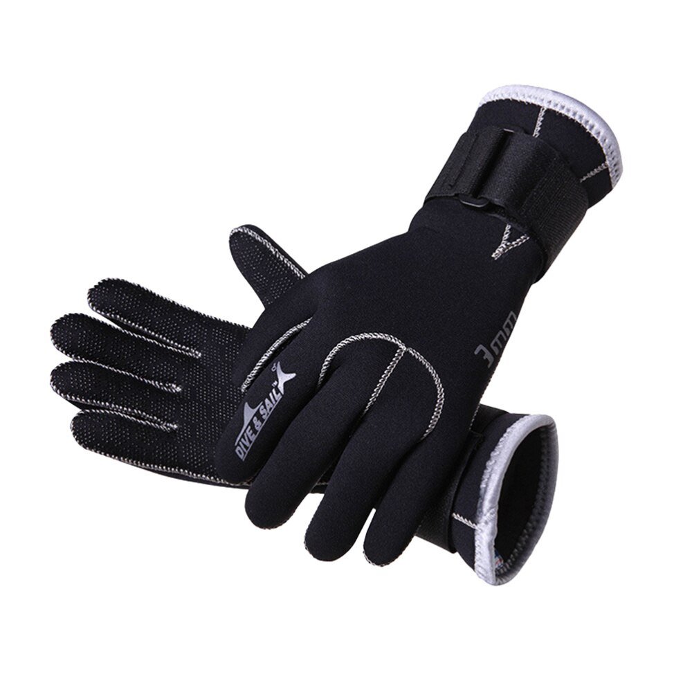 3mm Wetsuit - Snorkeling & Diving - Anti-Scratch, Non-Slip - Sun Protection: Black 1