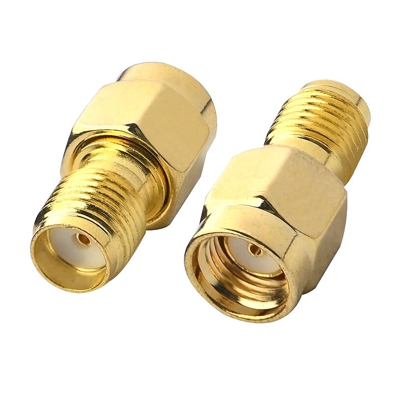 2 Pieces RF Coaxial Coax SMA Adapter Kit SMA Male Female WiFi Antenna Extension Connector: 5 x 2pcs