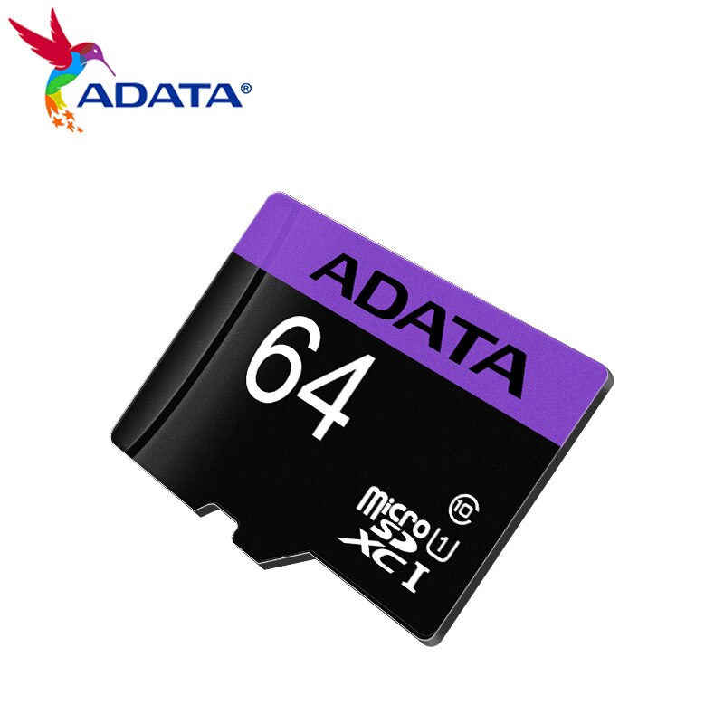 Adata Originele Geheugenkaart 64Gb High Speed Class 10 32Gb Micro Sd-kaart U1 UHS-I Tf Microsd Voor smartphone Computer Pc