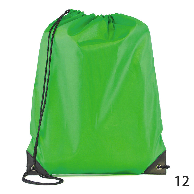 freundlicher Tragbare Wasserdichte Sport Tasche Verdicken Kordelzug Gürtel Reiten Rucksäcke Fitnessstudio Kordel Schuhe Taschen tanzen Ballett PE Rucksack: Grün