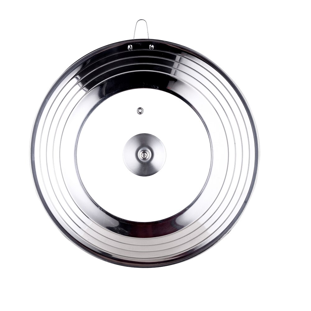 Pot Lid 24-26-28-30cm Pan Lid Frying Pan Cover Stainless Steel Kitchen Pot Lid Multifunction Frying Pan Lids Kitchen Accessories