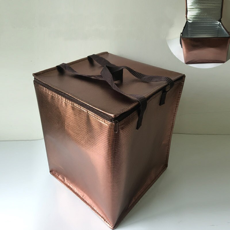 Faltbare Große Kühltasche Tragbare Große Isolierte Taschen Wasserdicht Eis Packung lebensmittel verpackung container Verdicken Kühler Box tasche
