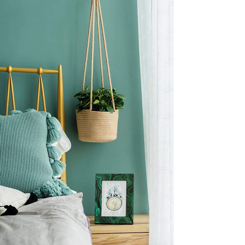 Handmade Macrame Plant Hanger Flower Pot For Wall Decor Courtyard Garden Hanging Planter Basket Wall Decorations