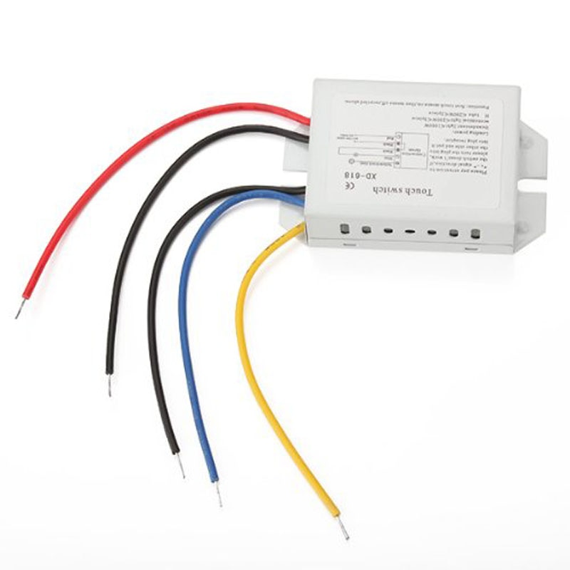 Professionele Licht 220V On/Off Touch Schakelaar voor LED Lamp Licht Pijp XD-618 M25