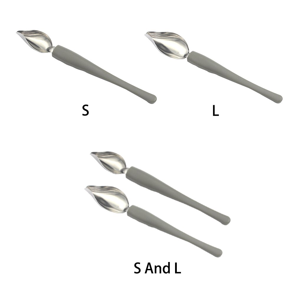 Stainless Steel Kitchen Draw Tools Decoration Portable Sauce Painting Coffee Pencil Mini Accessories Home Anti-slip Chef Spoon